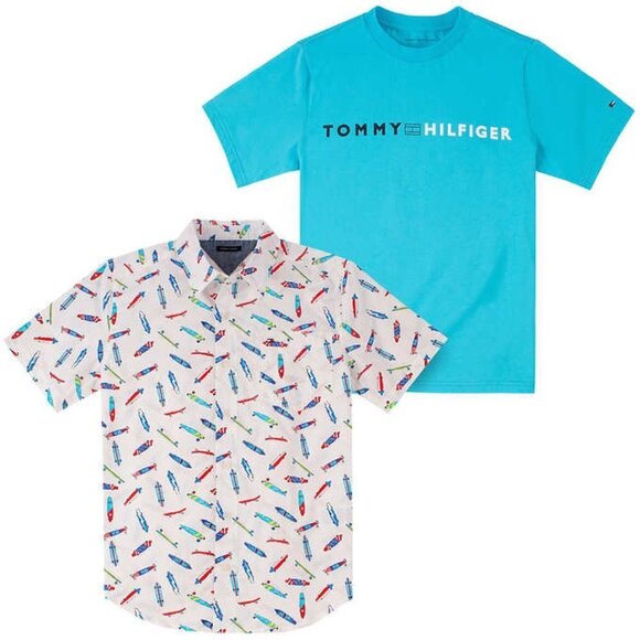NEW Tommy Hilfiger 2-Pc Shirt Set - Picture 1 of 8